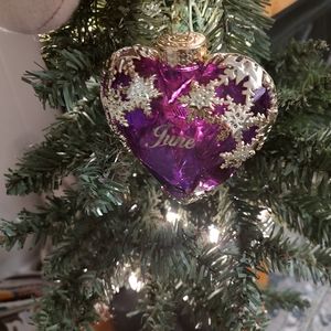 June Birthstone Ornament